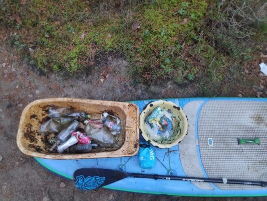 Boards You atkritumu vākšanas kampaņa Aiznes vairāk kā atnesi