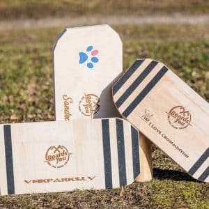 Personalizēts balansa dēlis ar individuālu dizainu